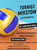 Zostań Mistrzem UJD w Turnieju Mikstów Siatkarskich